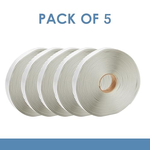 Dicor BT-1834-5 Butyl Seal Tape - 1/8" x 3/4" x 30' Repair Tape for RV, Trailer, Motorhome, Windows, and Vent Sealing- Pack of 5 - size: 5 Pack, style: 1/8" x 3/4" x 30'