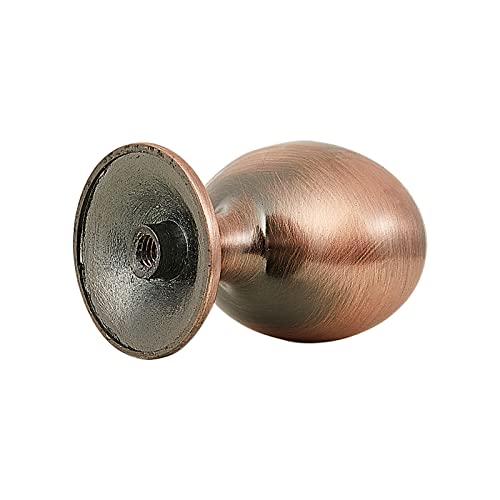 HARPOON Cabinet Hardware Knobs Round Furniture Mushroom Knob - 1.4 Inch 10 Pack Antique Copper - color: Antique Copper
