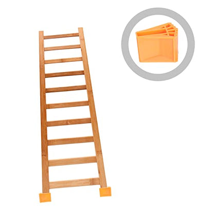 HOMSFOU 2pcs Rubber Ladder Leg Pads Slip Mats for Stair Tread Stair Grips Non-Slip for Bathroom Decor Accessories