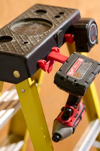 Caddy MEGA Hook - Wide Hooks for Impact Drill | Hang on 2x4, Tool Belt & Ladder - 2-Pack - style: Fits Dewalt