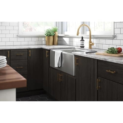 Franklin Brass 5 Pack Champagne Bronze Gold Cabinet Handles Adjustable Drawer Pulls for Kitchen Cabinet Knobs Dressers and Cupboards 1-3/8 to 4 inch (35–102mm) Hole Center | Adjusta-Pull™ - color: Champagne Bronze, size: 1-3/8" to 4"
