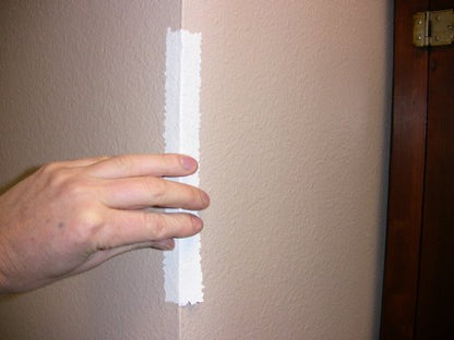 Stepsaver Products USA Made Stress Crack Tape (25' x 2") Smooth Roll (1) Easily Repair Cracks and Corners Simply Peel Stick Paint - size: 25' X 2" Smooth