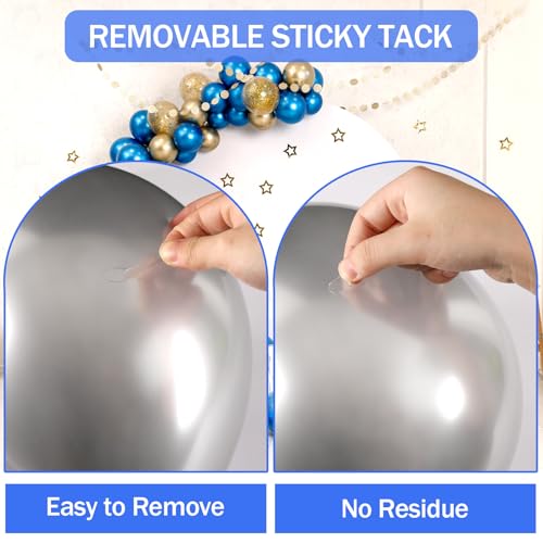 JANYUN 140 Pcs Mounting Putty, Double Sided Sticky Dots Removable Poster Putty Clear Sticky Tack for Wall Hanging Pictures Baloon Crafts No Trace Adhesive Sticky Putty for Home Office Decor (20x10 mm) - size: 20x10mm Square 140pcs