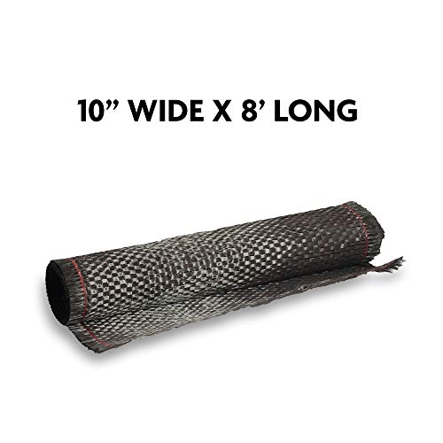 DRICORE PRO Concrete Repair Carbon Fiber Reinforcement Kit (Step Three) | Use Reinforcing Strip With Adhesive To Seal Vertical Indoor and Outdoor Cracks in Home Wall Basement Building Office Workplace