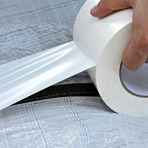 CrawlSpace-DIY Crawl Space Vapor Barrier Tape 4" x 180' – Heavy Duty Vapor Barrier Seam Tape for Encapsulation, Basement Moisture Barrier, White