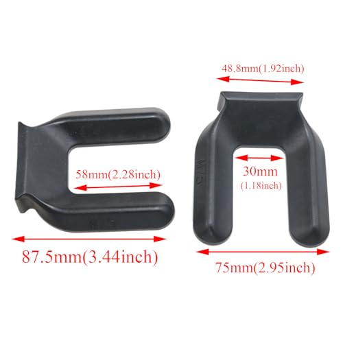 4PCS Black Wheel Stopper Furniture stoppers Bed Roller stoppers M75 for Bed with Wheels, Sofa, Chair, Desk