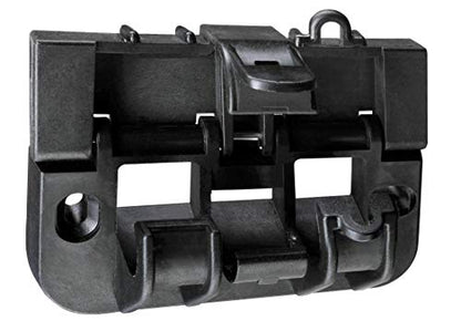 Masterplug Cord Reel Wall Hanging Bracket, Secure Lockable Storage Mount - Black