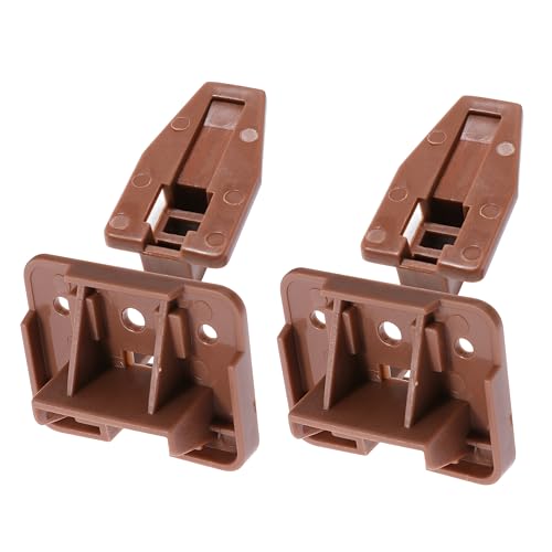 20PCS Drawer Slide Track Guide Glide for Center Mount Drawer for Dressers and for Nightstand for Kenlin for Rite-Trak 1 Drawer Systems - style: 20Pcs