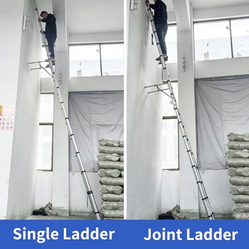 JADDUO Telescoping Ladder Stabilizers A-015, 17.72 x 13 Inch - size: Ladder Stabilizers