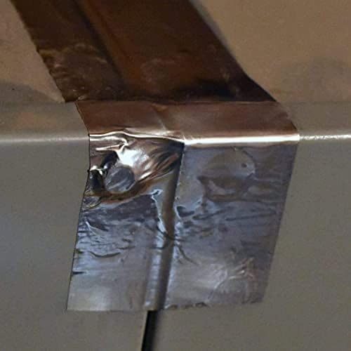 TapePlus Aluminum Foil Tape - Heat Resistant Duct Seal for HVAC Applications - Waterproof Insulation Tape - Aluminum Adhesive Sheet for Dryer Duct Repairs - 4 Pack, 2 in x 210 ft, Silver - size: 4 Pack