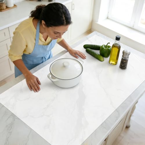 Extra Large Silicone Mat for Kitchen Counter 36" x 24" Silicone Table Mat for Resin Workbench Mat Heat Resistant Mat Coffee Bar Mat,Translucent - color: 02 Translucent, size: 36"L x 24"W