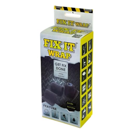 OrthoTape Fix It Wrap 2 INCH X 50 inch | Repair Wrap | Strong Fiber Weld Fix Reinforcement Repair -2 Pack - size: 2 Inch