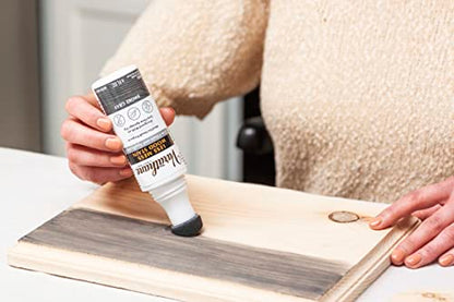 Varathane 368033-4PK Less Mess Wood Stain and Applicator, 4 oz, Smoke Gray, 4 Pack - color: Smoke Gray, size: 4 Ounce (Pack of 4)