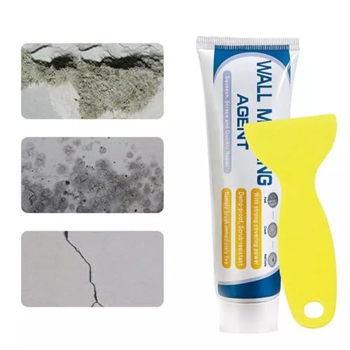 Drywall Patch Repair Kit: Wall Mending Agent for Holes & Cracks - Wall Repair Paste for Nail Holes, Dents & Small Damage-130g - color: 130g