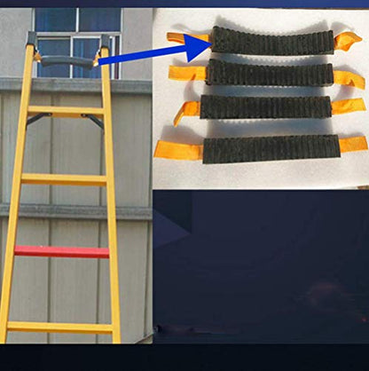 Extension Ladder with Padded Fixed Rung, Stabilizer, Kit, and Pole Attachment