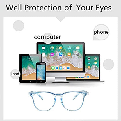 Safety Glasses for Men Women Nurses Anti Fog Stylish Fashion Comfortable Goggles with Side Shields Eye Protection for Adult - color: Blue