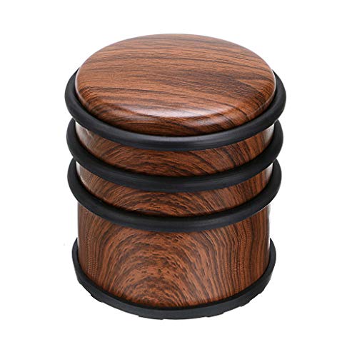 Sumnacon Heavy Duty Floor Door Stopper No Drill, Durability Stainless Steel Door Stops With Anti-skid Rubber- Contemporary Decorative Safety Door Wedge for Home Office Commercial Industrial, WoodGrain - color: WoodGrain, size: 3X3.1Inch