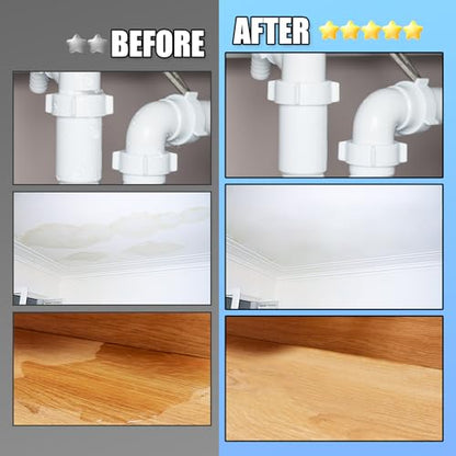 Waterproof Sealant - 70oz Water-Based Transparent Waterproof Coating, Invisible Water Proof Agent Indoor & Outdoor, Anti-Leakage Water Sealant for Roofs, Walls, Bathroom, Kitchen, Terraces, Garden - size: 70oz