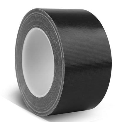 Black Duct Tape Heavy Duty, 1.88 Inch x 35 Yard Waterproof Strong Adhesive Duct Tape for Indoor Outdoor Repairs Tear by Hand, 1 Roll - color: Black