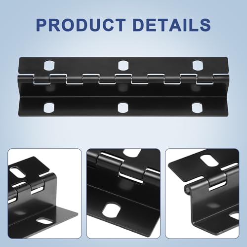 Mailbox Door Hinge Size 6 Screw Holes Replacement for Imperial Mailbox