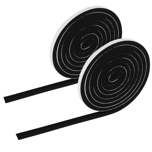 High Density Foam Tape - 1/4'' x 1/4'' x 13Ft Weatherproof Adhesive Prevent Condensation Heat Resistant Flame Retardant Weather Stripping Easy to Cut & Install & Remove for Car Doors Pipes Windows - color: White, size: 1/4'' X 1/4'' X 13ft