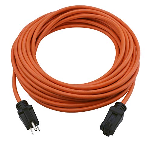 Prime Wire & Cable EC501730 50-Foot 14/3 SJTW Heavy Duty Outdoor Extension Cord, Orange