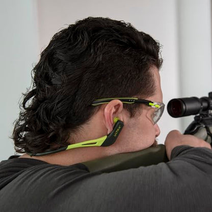 ULTRX Unisex Safety Glasses - color: Lime Green