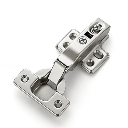HOME EDIT 1 Pairs 2 Pack European Full Overlay Soft Close Cabinet Hinges Concealed Kitchen Cabinet Hinges Heavy-Duty Frameless Adjustable for Cupboard Hardware - size: Full Overlay