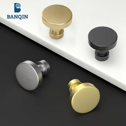 20 Pack Cabinet Knobs Champagne Bronze Drawer Knobs Solid Dresser Knobs for Dresser Drawers - color: Champagne Bronze, size: 20 Pack