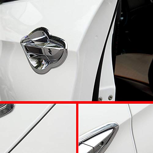 ESUPPORT 16ft 5M U Shape Car Door Moulding Rubber Scratch Protector Strip Edge Guard Trim Seal White - color: White