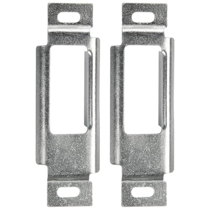 314301 RV Baggage Door Strike Plate, RV Luggage Door Latch Camper Latches for 5th Wheels, Travel Trailer and Motorhomes, Mobile Home Door Plate RV Entry Door Replacement Parts (2 Pack)