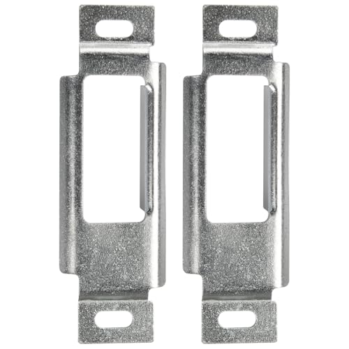 314301 RV Baggage Door Strike Plate, RV Luggage Door Latch Camper Latches for 5th Wheels, Travel Trailer and Motorhomes, Mobile Home Door Plate RV Entry Door Replacement Parts (2 Pack)