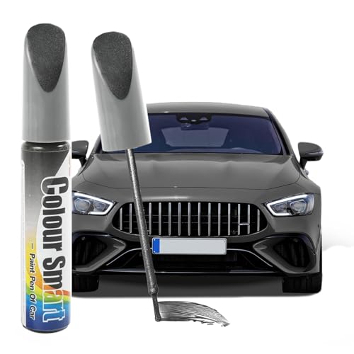 Touch Up Paint for Cars, Car Paint Scratch Repair, Two-In-One Car Touch Up Paint Fill Paint Pen, Car Accessories Quick And Easy Car Scratch Remover for Repair Minor Automotive Scratches - color: Gray