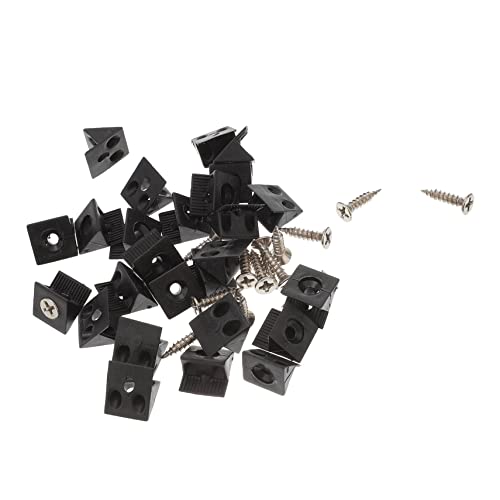 100pcs Shelf Support Accessories Fastener Easy Install Plastic Furniture Repair - size: 2.5X1.3CM