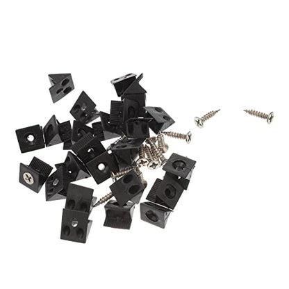 100pcs Shelf Support Accessories Fastener Easy Install Plastic Furniture Repair - size: 2.5X1.3CM