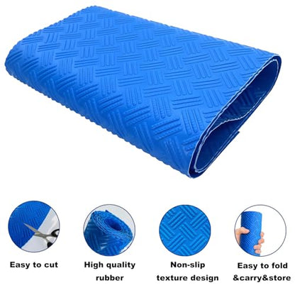 Pool Ladder Mat,36 Inch x 16 Inch Protective Pool Step Mat Non Slip Underwater,Pool Ladder Pad with Non-Slip Texture for Above Ground Swimming Pool Steps Liner and Pool Ladders Stairs