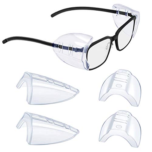 2/4/6/10 Pairs Glasses Side Shields For Eyeglasses,Side Shields For Prescription Glasses