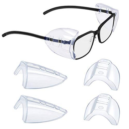 2/4/6/10 Pairs Glasses Side Shields For Eyeglasses,Side Shields For Prescription Glasses