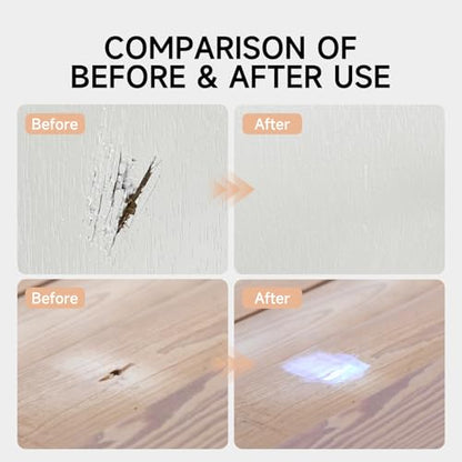 All Purpose Wood Filler, 32 Ounce White Wood Putty Repair for Holes, Quickly Restore Any Broken and Defective Wooden Furniture, Door Frame Repair Kit Stainable - size: 1kg