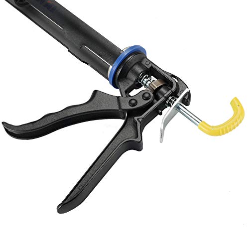 10 Oz Caulking Gun for Processing All Sealing and Adhesive Cartridges with Strong Frame