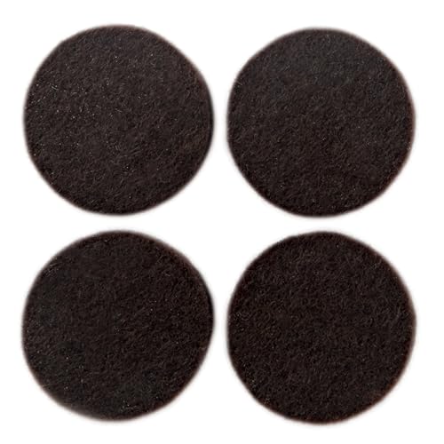 Scotch Felt Furniture Pads 16 PCS Furniture Pads for Hardwood Floors, Round, Brown 1" Diameter