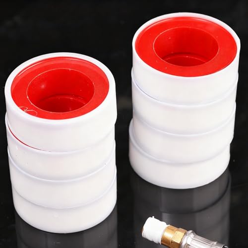 Plumbing Tapes PTFE Industrial Sealant Tape for Shower Head Water Pipe Thread Duct Sealing Plumbing Fitting Repair Tool (1roll) - color: 1roll