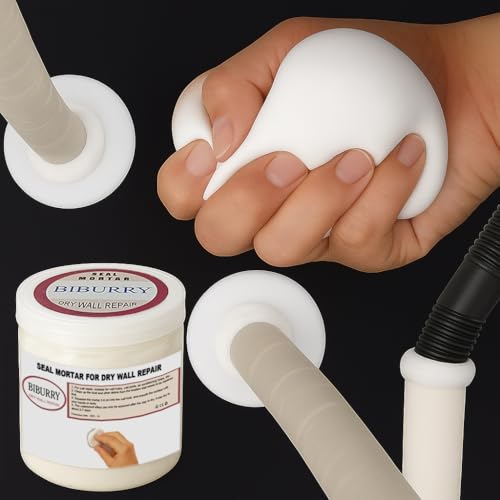 8 oz Sealing Putty –Perfect for Big Gaps & Holes – Waterproof Moldable Hole & Gap Filler for AC Pipe Holes, Cable Openings and Plumbing Gaps