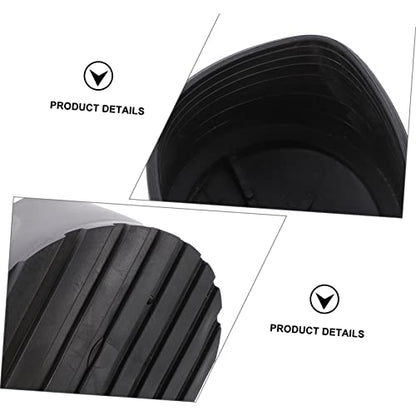 2pcs Folding Ladder Feet Covers Non-Skid Pads for Stability and Floor Multipurpose Foot Caps for Extension Ladders Material - size: 8X8CM