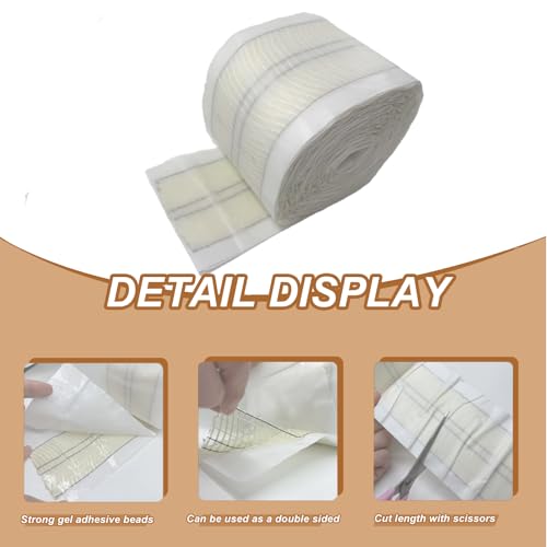 Carpet Patch Repair Kit with 5-Inch Star Wheel Seam Roller, 30ft Double-Sided Carpet Joining Tape and Fixed Blade Roofing Knife, DIY Carpets Repair Kit for Carpet Maintenance Tasks