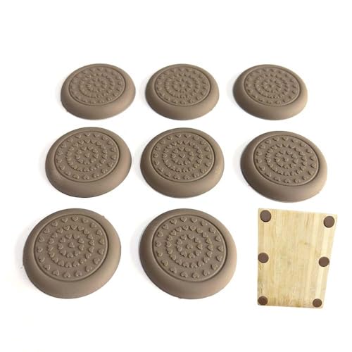 Anti-Slip Cutting Board Stabilizer Pads, Self-Adhesive Rubber Feet, Waterproof, Shock-Absorbent，Noise Reducing, Non-Marking Grips for Chopping Blocks
