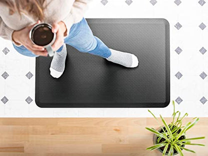 WeatherTech ComfortMat, 24 by 36 Inches Anti-Fatigue Comfort Mat - Woven, Black