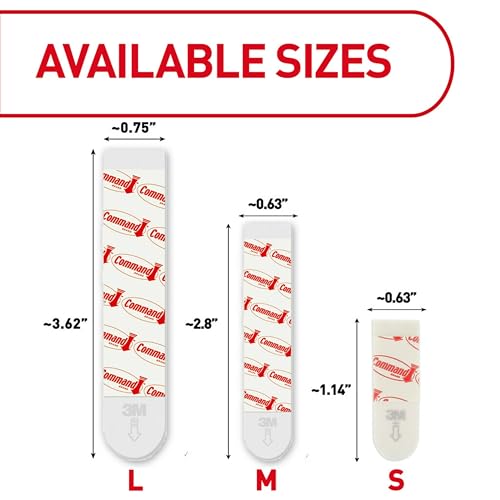 Command Medium Refill Adhesive Tape Strips (72 Strips) - style: 72 Strips