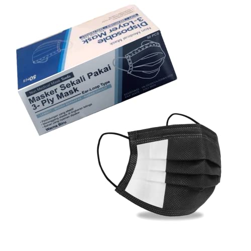 Disposable Face Mask,50 Pack Face Mask 3 Ply Filter Protection, Disposable Face Mask, 50 Disposable Protective Mask