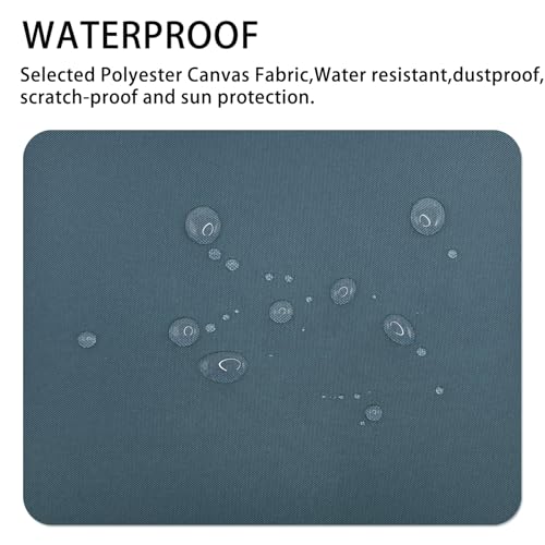 Gheeidau Canvas Repair Patch 9×11 Inch 3Pcs Waterproof Self-Adhesive Fabric Repair Patch for Tents,Boat Cover,Pop Up Canopy,Patio,Bags,Car Seats,Sofas,Furniture Cover(Denim Blue) - color: Denim Blue, size: 9"×11"×3PCS